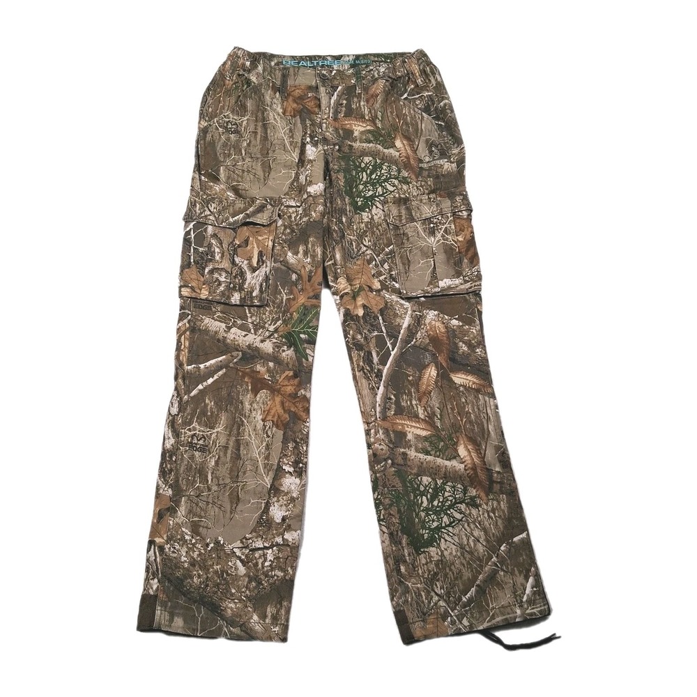 Realtree‎ Edge Camo Cargo Pants Hunting  Womens Size M(8-10)